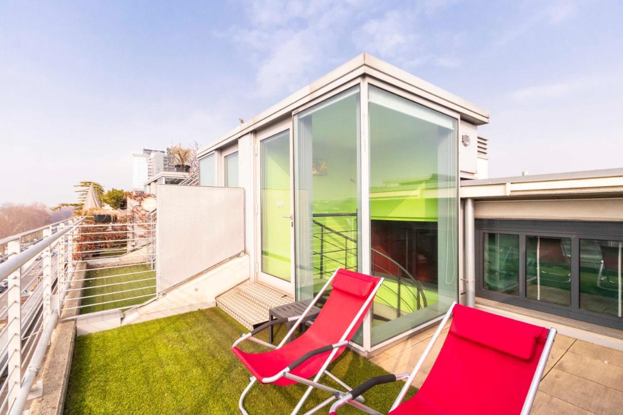 Dora Riverside Modern Apartment With Private Parking Torino Dış mekan fotoğraf